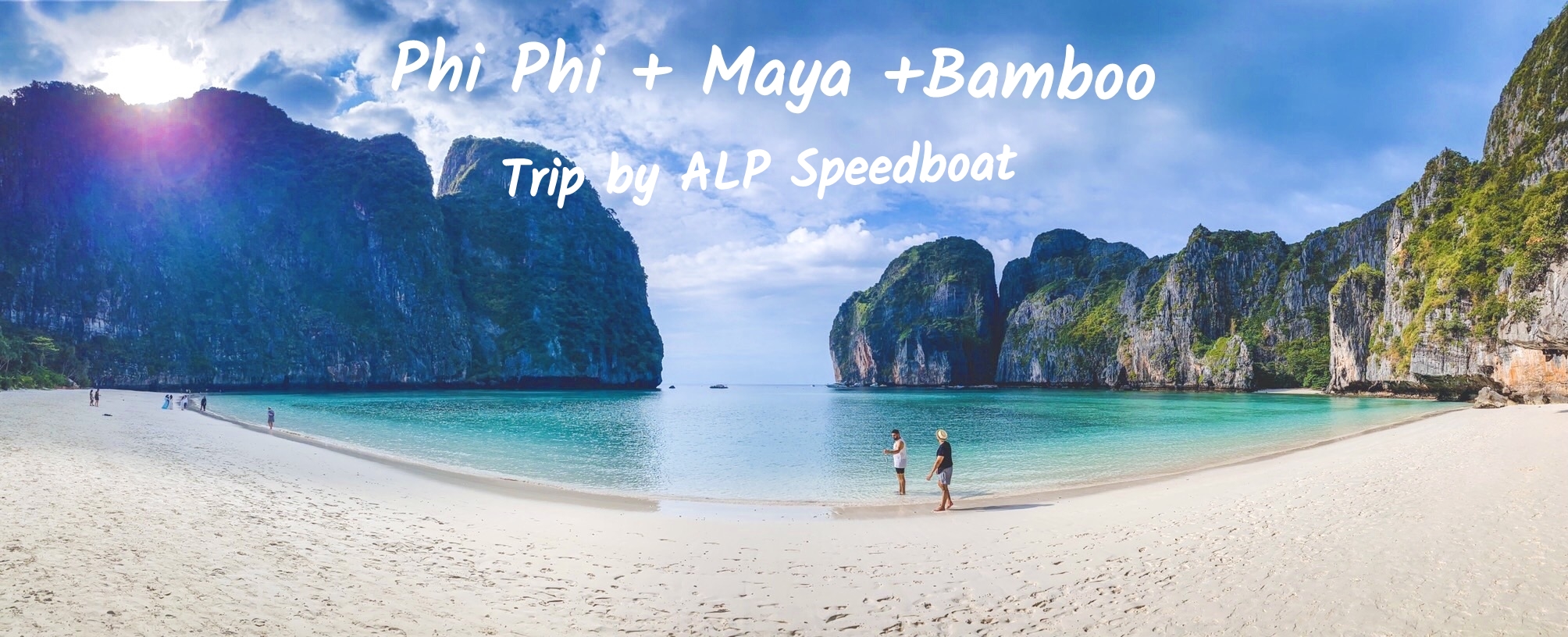 PHI PHI + MAYA + BAMBOO ISLAND DAY TRIP BY SPEEDBOAT