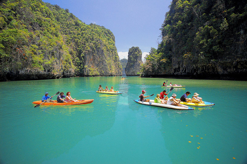 PHANG NGA BAY + JAMES BOND ISLAND + CANOE