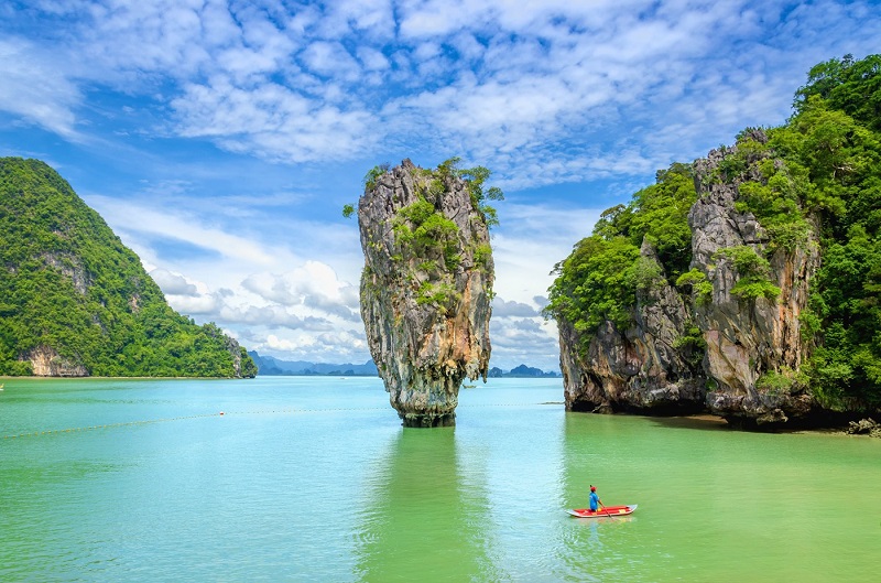 PHANG NGA BAY + JAMES BOND ISLAND + CANOE