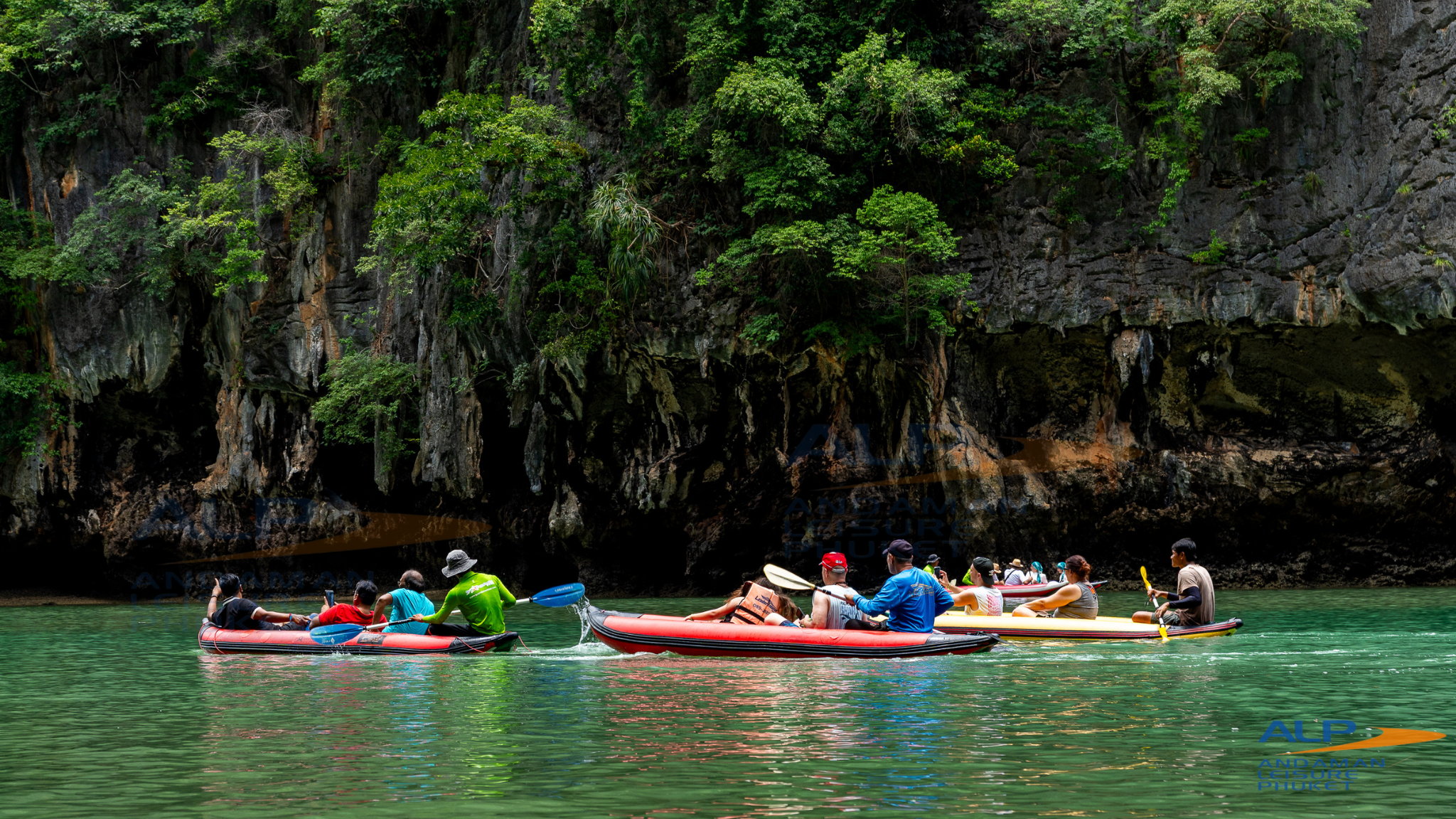 PHANG NGA BAY + JAMES BOND ISLAND + CANOE